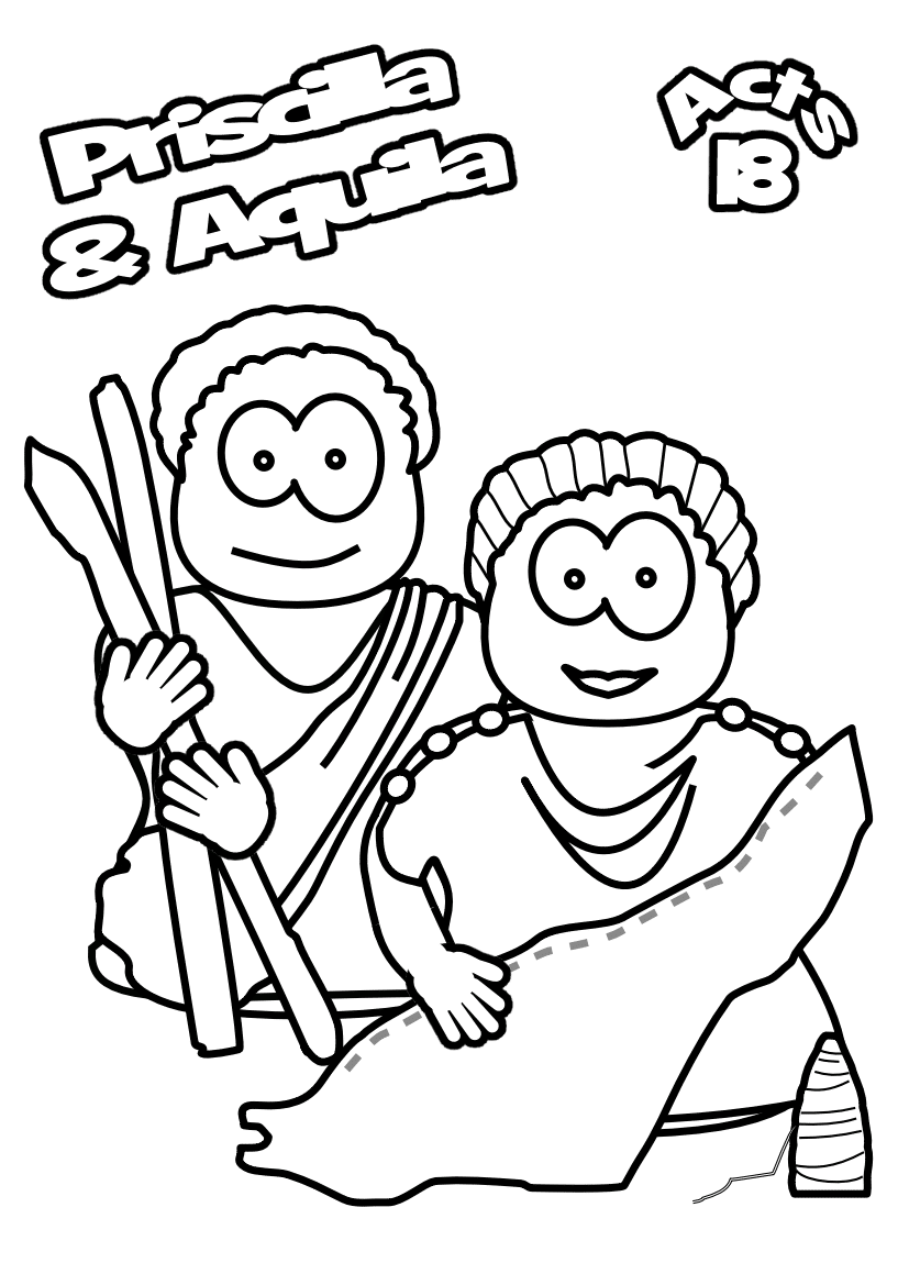 acts 18 coloring pages - photo #4