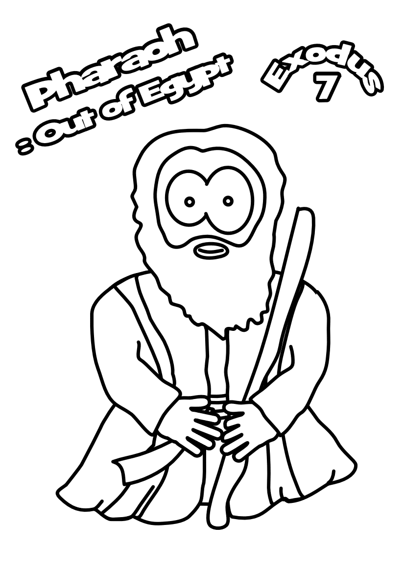 81-Colouring-page-Moses