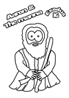 85-Colouring-page-Moses
