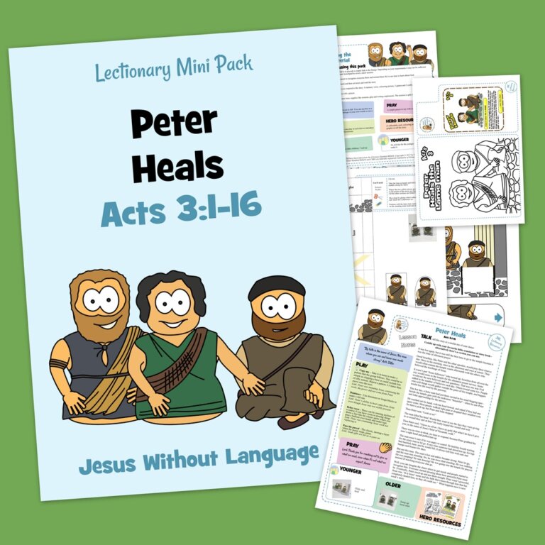 Peter Heals (Acts 3)| Games - Jesus Without Language