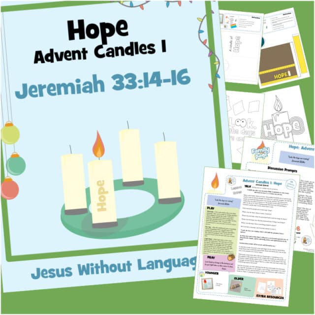 Advent Daily pack - Jesus Without Language