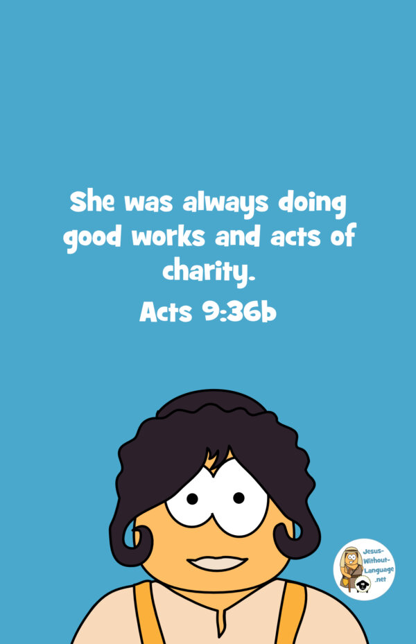 Tabitha / Dorcas (Acts 9) | Character Images - Jesus Without Language